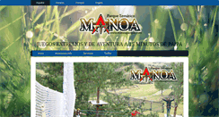 Desktop Screenshot of manoaparque.com